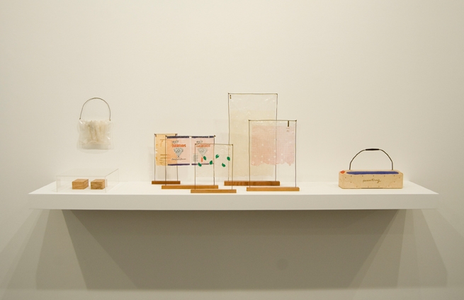 B. Wurtz: Works 1970â2011, installation view. Metro Pictures, New York.