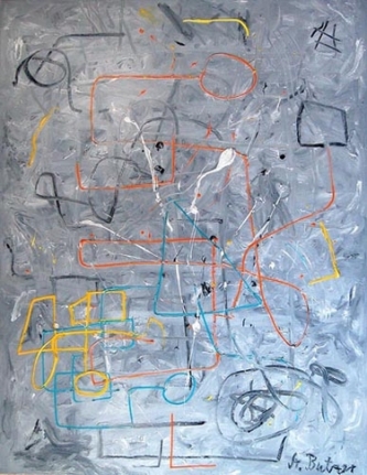 Untitled, 2007. Oil on canvas. MP 28