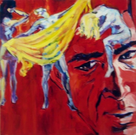 Day Dreams, 1983. Acrylic on canvas, 24 x 24 inches (61 x 61 cm). MP 1