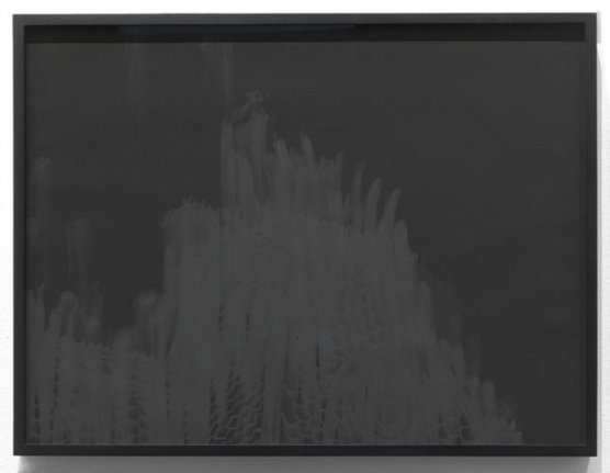 Top House, 2010. Pigment and charcoal on paper, one panel, 19 x 25 inches (each panel) (48.3 x 63.5 cm). MP D-381