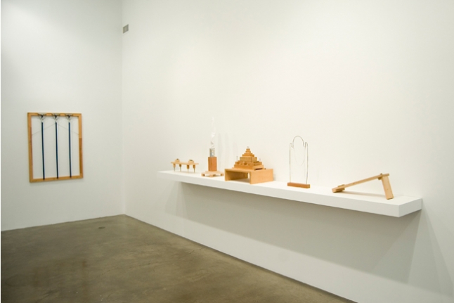 B. Wurtz: Works 1970â2011, installation view. Metro Pictures, New York.