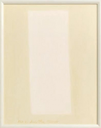 P 37, 2010. Oil on acid free museum mat board, 27 x 21 1/8 inches (68.6 x 53.7 cm). MP 46