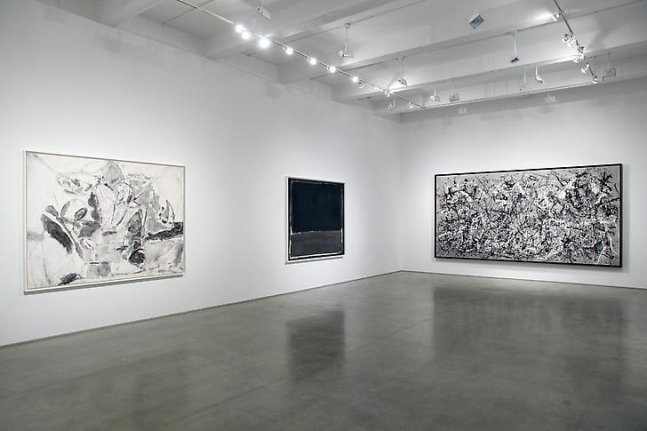 Robert Longo, "Gang of Cosmos." Installation view, 2014. Metro Pictures, New York.