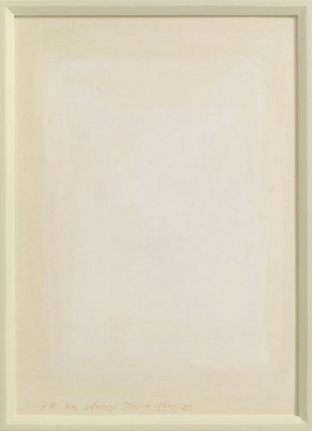 P 7, 2010. Oil on acid free museum mat board, 27 1/8 x 19 1/2 inches (68.9 x 49.5 cm). MP 54