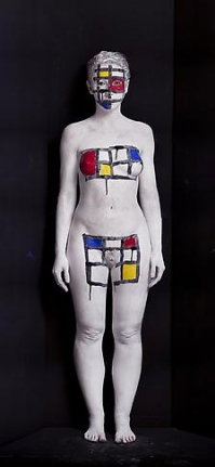 Piet, 2011. Color print, 74 3/8 x 34 1/8 inches (188.9 x 86.7 cm).