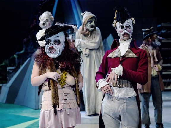 The Humans. Performance still, 2013. BAM Brooklyn Academy of Music, New York / Performa, New York. Photo: © Alexandre Singh & Kate Lacey.