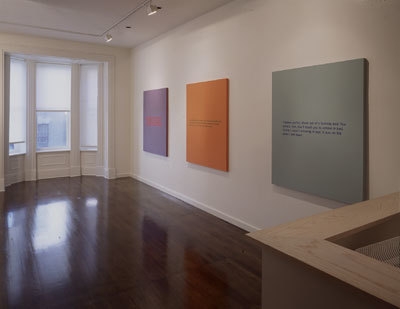Installation View, 1998