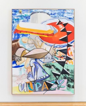 David Salle Carny Mind, 2015
