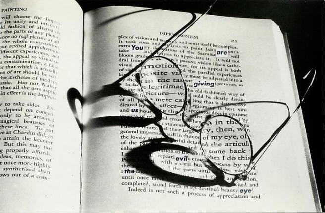 Barbara Kruger, Untitled (You are giving us the evil eye), 1984