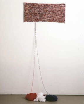 Untitled 1986 Acrylic wool