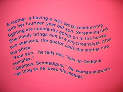 Richard Prince Oedipus Complex