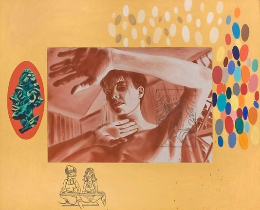 David Salle Reliance, 1985