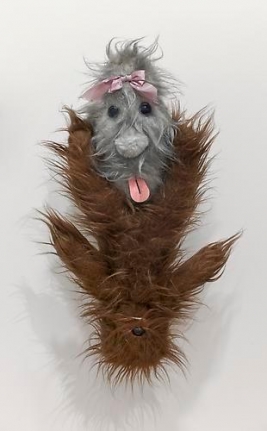 Mike Kelley Double Figure (Hairy), 1990