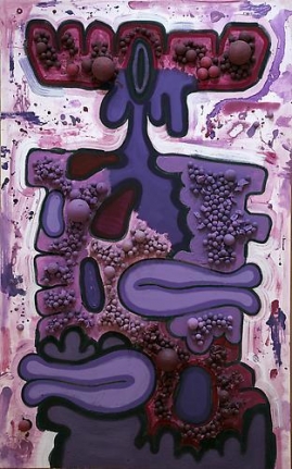 Carroll Dunham Untitled (purple), 1993-94