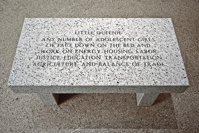 Jenny Holzer, Living Series: Little queenie..., 1989