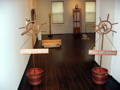 Installation view, Sculptures and Objects, Skarstedt, 2004