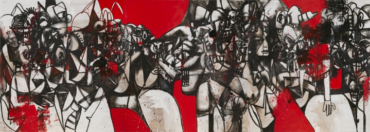 George Condo Facebook, 2017-18