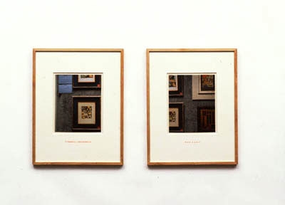 Louise Lawler, Collage/Schwitters/Sotheby’s, 1991