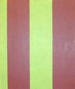 Sherrie Levine Untitled (Broad Stripe #7) 1985