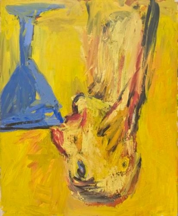 Georg Baselitz Trinker mit Glas, 1981
