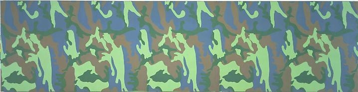 Andy Warhol, Camouflage, 1986
