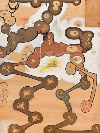 Carroll Dunham Sixth Pine, 1987