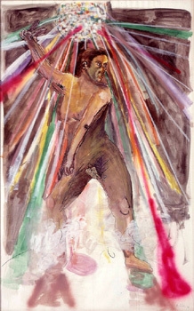 Albert Oehlen Boogie Nr. 1 (Self Portrait), 1996