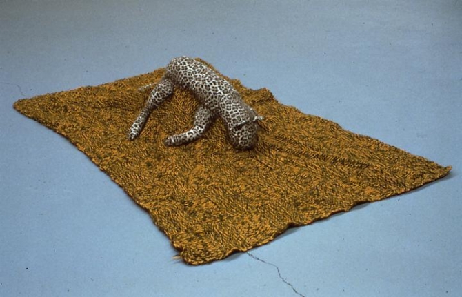 Mike Kelley, Arena #8 (Leopard), 1990