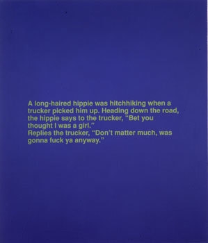 Richard Prince Untitled (Long Haired Hippie)