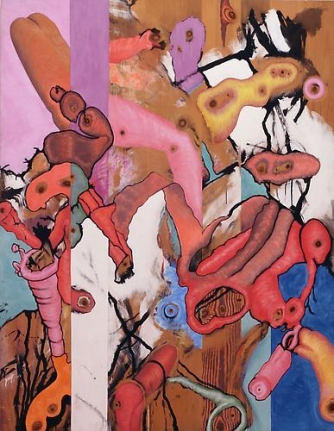 Carroll Dunham, Big Pine, 1982-83
