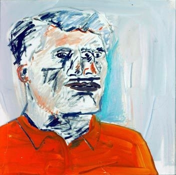 Albert Oehlen Ich seh Dich II (Selbsportrait: Dreiauge), 1983