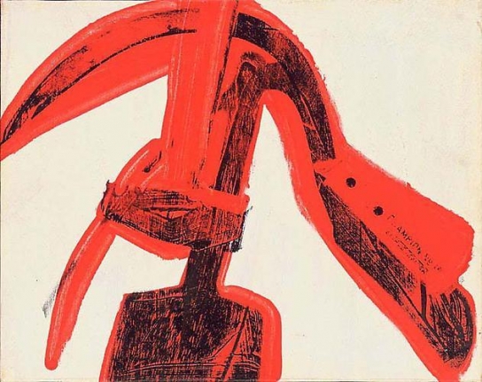 Andy Warhol Hammer and Sickle, 1977