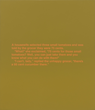Richard Prince The Housewife and the Grocer, 1988