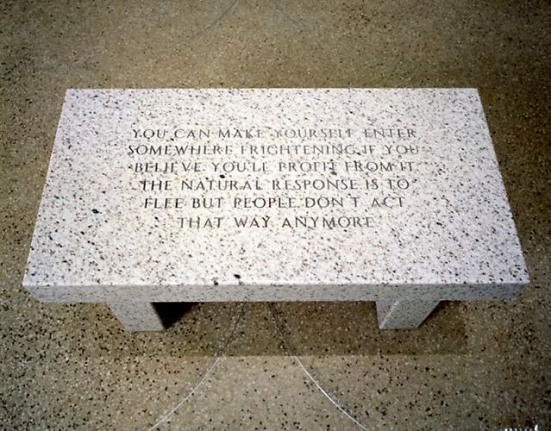 Jenny Holzer, Living Series: You can make yourself enter, 1989