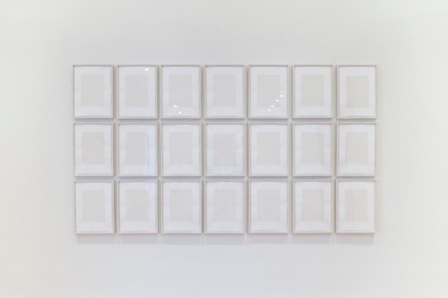 Felix Gonzalez-Torres "Untitled" (21 Days of Bloodwork - Steady Decline), 1994