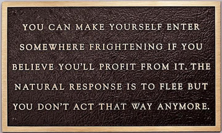 Jenny Holzer Living Series: You can make yourself enter, 1981