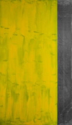 Untitled I, 1990, acrylic on lead