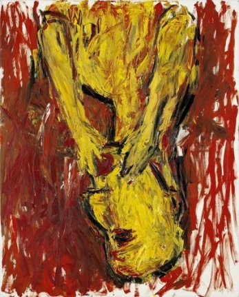 Georg Baselitz Orangenesser, 1982