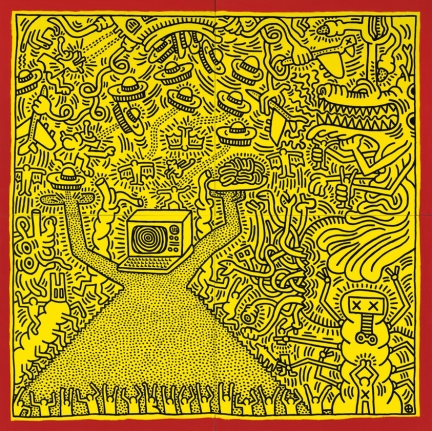 Keith Haring Untitled, April 1984