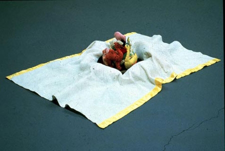 Mike Kelley Arena #6 (Peaceable Kingdom), 1990