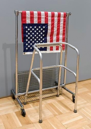 Cady Noland Untitled (Walker), 1989