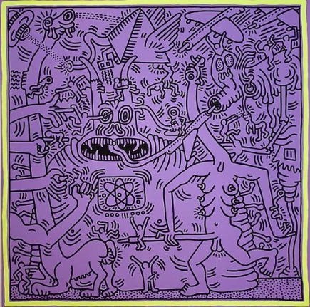 Keith Haring, Untitled (May 29, 1984), 1984