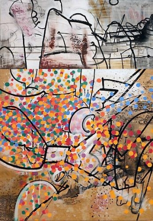 Carroll Dunham, Time Release, 1984-85