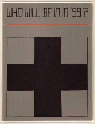Rosemarie Trockel Who Will Be In In '99?, 1988