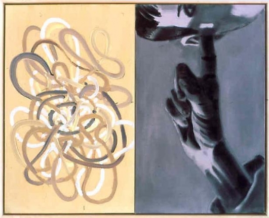 David Salle Pointing Up, 1997