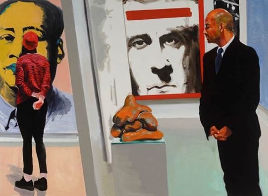 Eric Fischl Art Fair: Booth #16 Sexual Politics, 2014