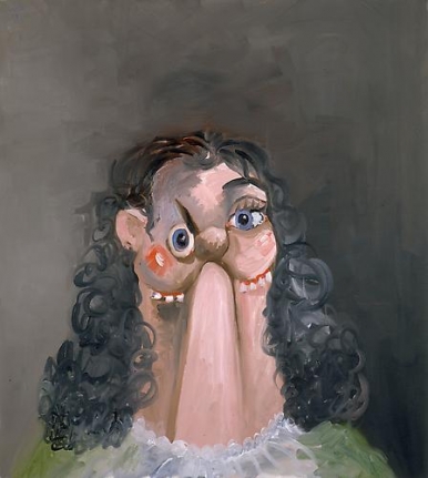 George Condo The School Teacher, 2008