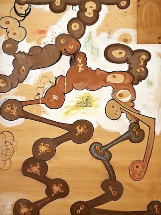Carroll Dunham, Sixth Pine, 1987