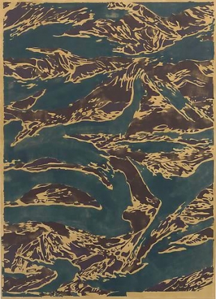 Lucien Smith Brown town from a window above, it's a story of ... (sigh), 2014