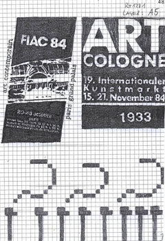 Untitled 1986 Pencil on squared paper